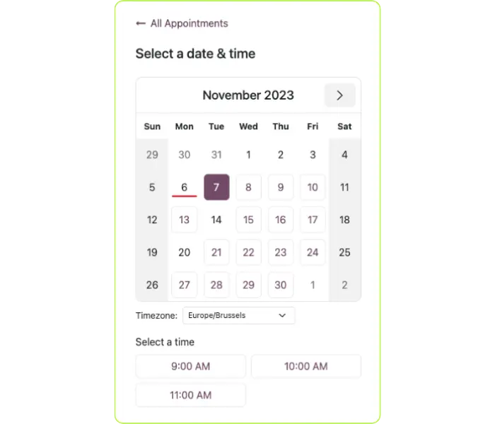 Booking & Reservation System